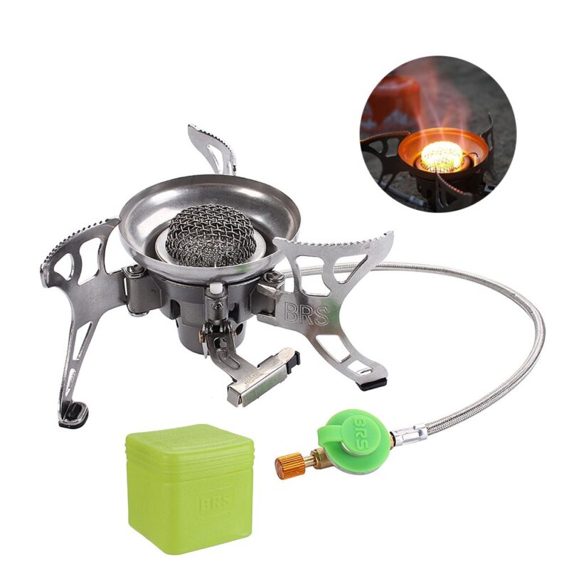 BRS-15 Windproof Camping Gas Stove